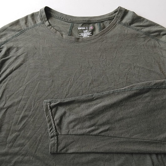 Swiss Tech Long Sleeve Tee Shirt 